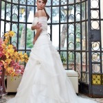 Abito in tulle e organza - 6 -