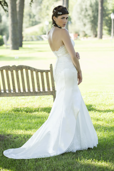 Abito Sposa in Duchesse Collezione Reve